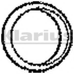 KLARIUS 410318 Кільце ущільнювача, труба вихлопного газу
