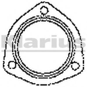 KLARIUS 410341 Прокладка, труба вихлопного газу