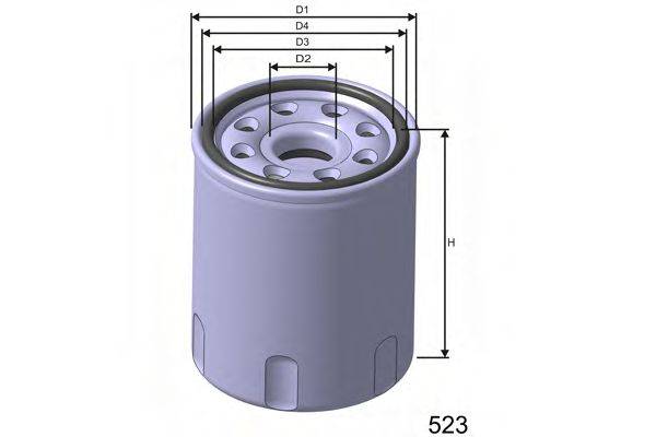MISFAT Z251 Масляний фільтр