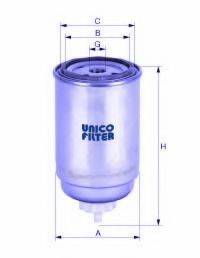 UNICO FILTER FI10136 Паливний фільтр