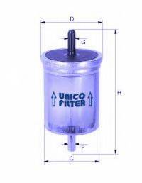UNICO FILTER FI51801 Паливний фільтр