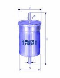 UNICO FILTER FI71721 Паливний фільтр