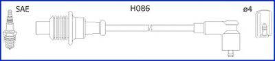 HITACHI 134431 Комплект проводов зажигания