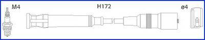 HITACHI 134763 Комплект дротів запалювання