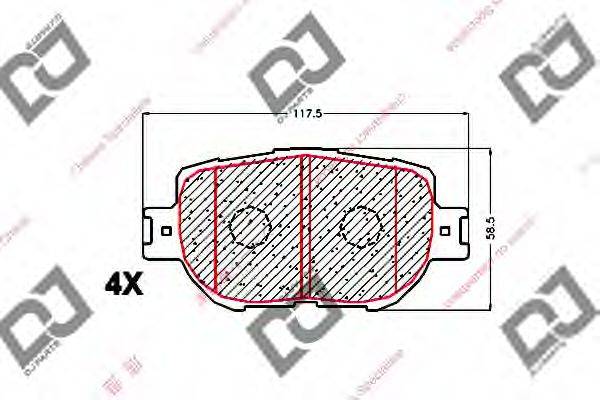 DJ PARTS BP1592