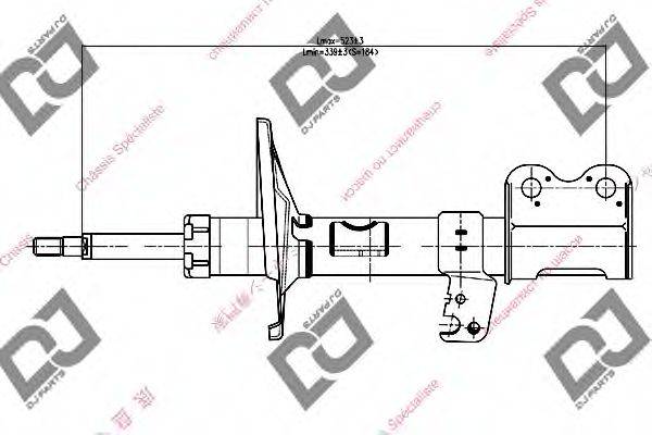 DJ PARTS DS1021GS Амортизатор