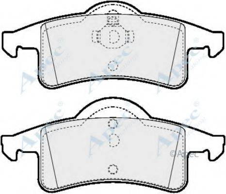 APEC BRAKING PAD1154