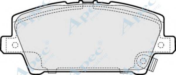 APEC BRAKING PAD1538