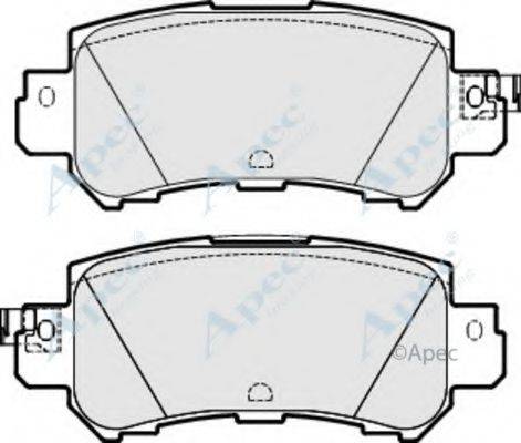 APEC BRAKING PAD1916