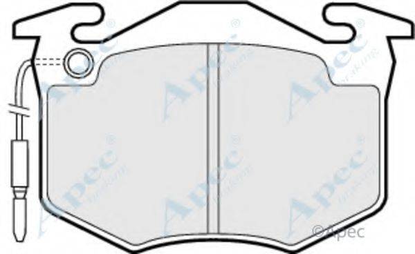 APEC BRAKING PAD496