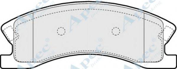 APEC BRAKING PAD1389