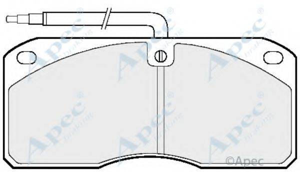 APEC BRAKING PAD824