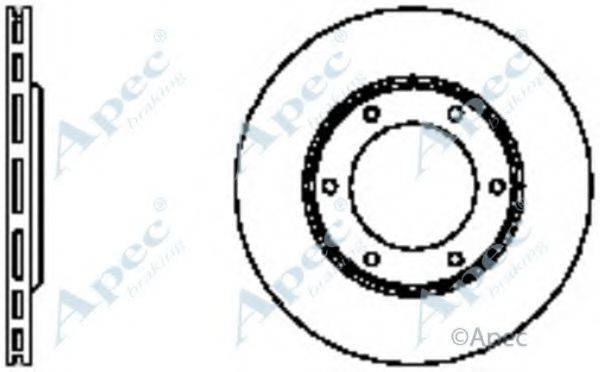 APEC BRAKING DSK963 Тормозной диск