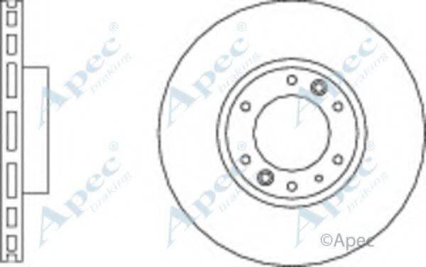 APEC BRAKING DSK3009 гальмівний диск