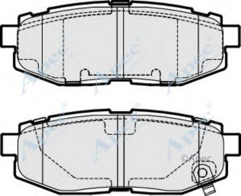 APEC BRAKING PAD1954