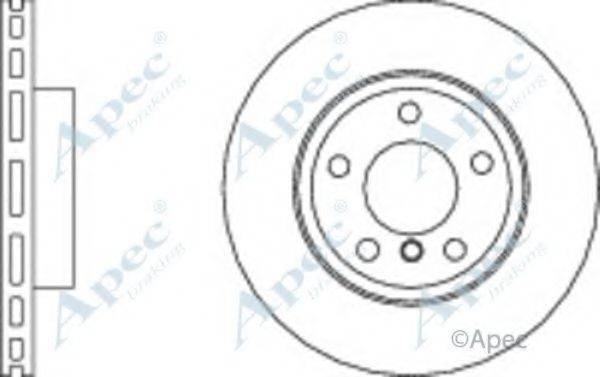 APEC BRAKING DSK2999 гальмівний диск