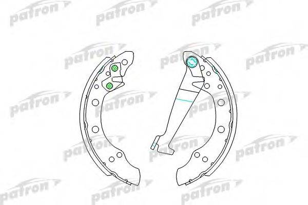 PATRON PSP150 Комплект гальмівних колодок
