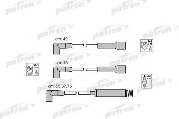 PATRON PSCI1008 Комплект дротів запалювання