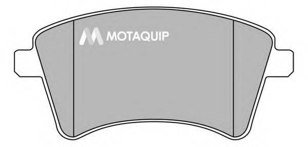 MOTAQUIP LVXL1415 Комплект гальмівних колодок, дискове гальмо