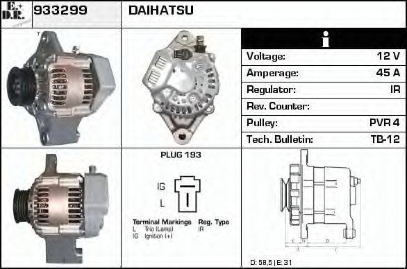 EDR 933299 Генератор