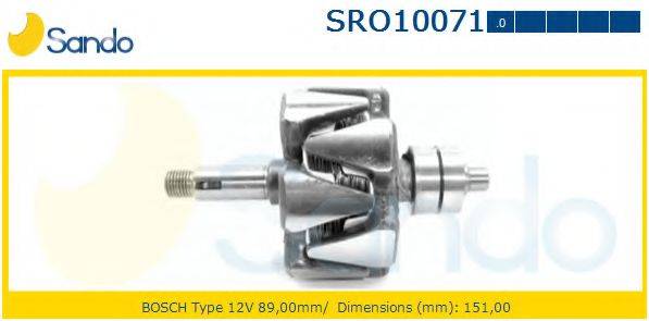 SANDO SRO100710 Ротор, генератор