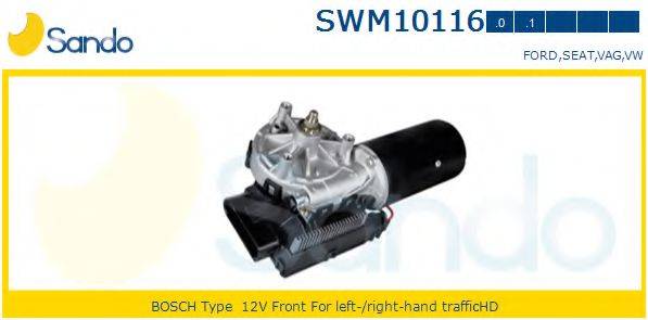 SANDO SWM101161 Двигун склоочисника