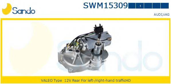 SANDO SWM153091 Двигун склоочисника