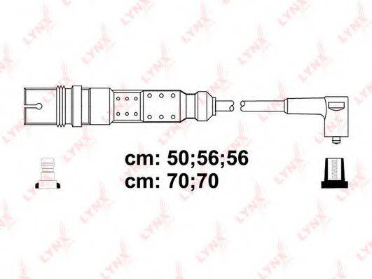 LYNXAUTO SPC8042 Комплект дротів запалювання