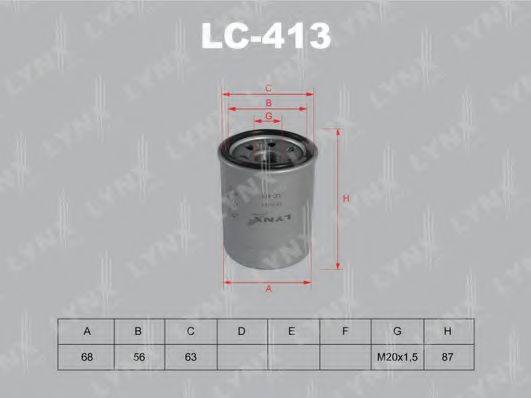 LYNXAUTO LC413 Масляний фільтр