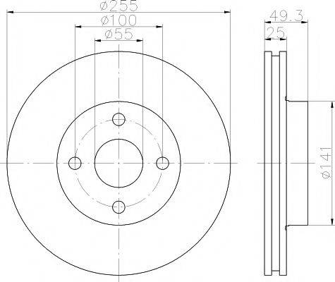 HELLA PAGID 8DD 355 110-411