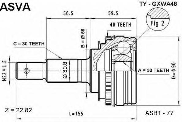 ASVA TY-GXWA48