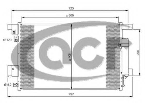 ACR 300662 Конденсатор, кондиціонер