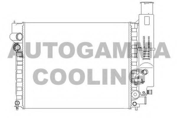 AUTOGAMMA 100764 Радиатор, охлаждение двигателя