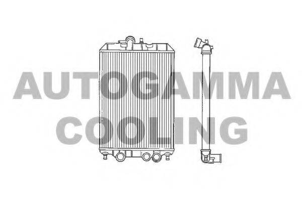 AUTOGAMMA 102958 Радіатор, охолодження двигуна