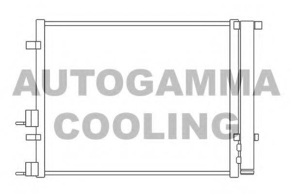 AUTOGAMMA 105826 Конденсатор, кондиціонер