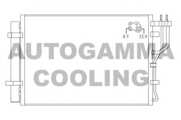 AUTOGAMMA 105884 Конденсатор, кондиціонер