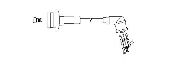 BREMI 3A1445 Провід запалювання