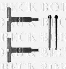 BORG & BECK BBK1558 Комплектуючі, колодки дискового гальма