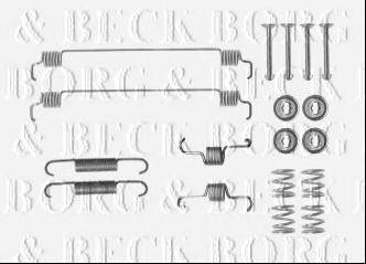 BORG & BECK BBK6159 Комплектуючі, колодки дискового гальма