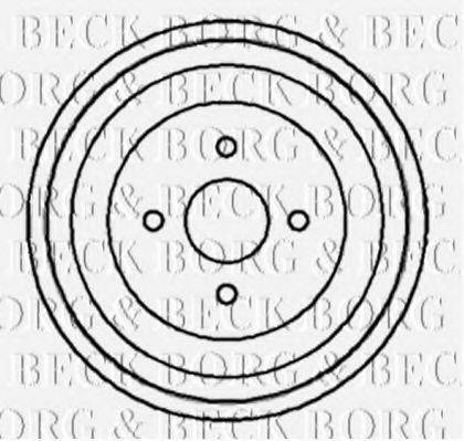 BORG & BECK BBR7004 Гальмівний барабан
