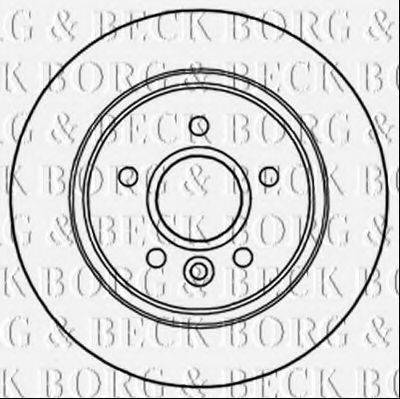 BORG & BECK BBD5306 гальмівний диск