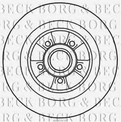 BORG & BECK BBD5974S