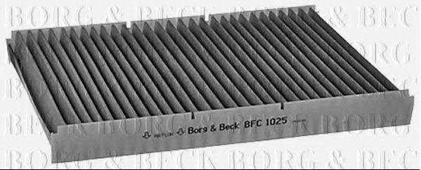 BORG & BECK BFC1025 Фільтр, повітря у внутрішньому просторі