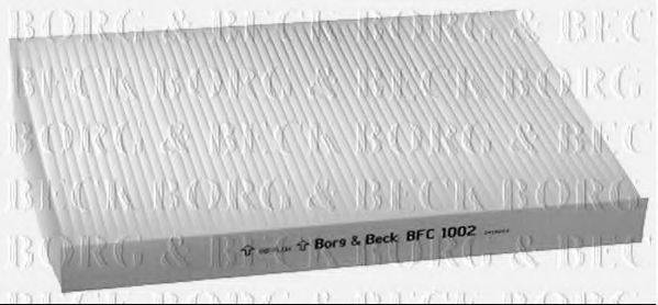 BORG & BECK BFC1002 Фільтр, повітря у внутрішньому просторі