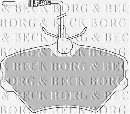 BORG & BECK BBP1490