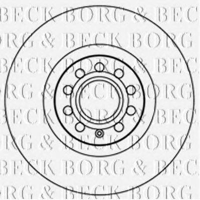 BORG & BECK BBD4733 гальмівний диск
