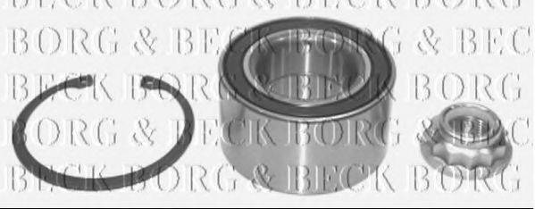 BORG & BECK BWK719 Комплект підшипника маточини колеса