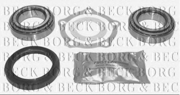BORG & BECK BWK552 Комплект підшипника маточини колеса