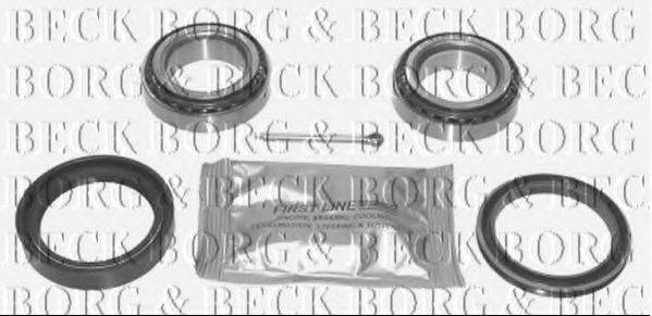BORG & BECK BWK051 Комплект підшипника маточини колеса