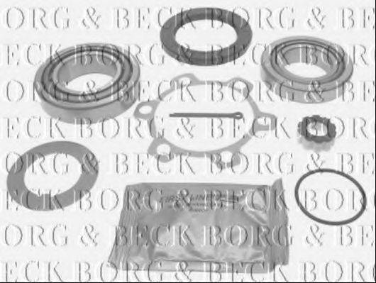 BORG & BECK BWK052 Комплект підшипника маточини колеса